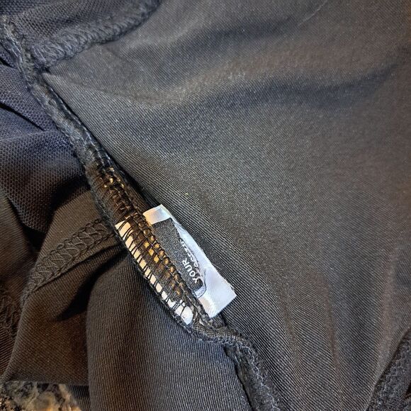 Cider Crisscross Ruched Mesh Crop Top Women's Size XS NWOT Club Dancing Party - Picture 4 of 4